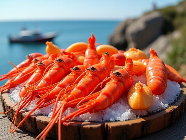 Skaldjursfrossa på Västkusten