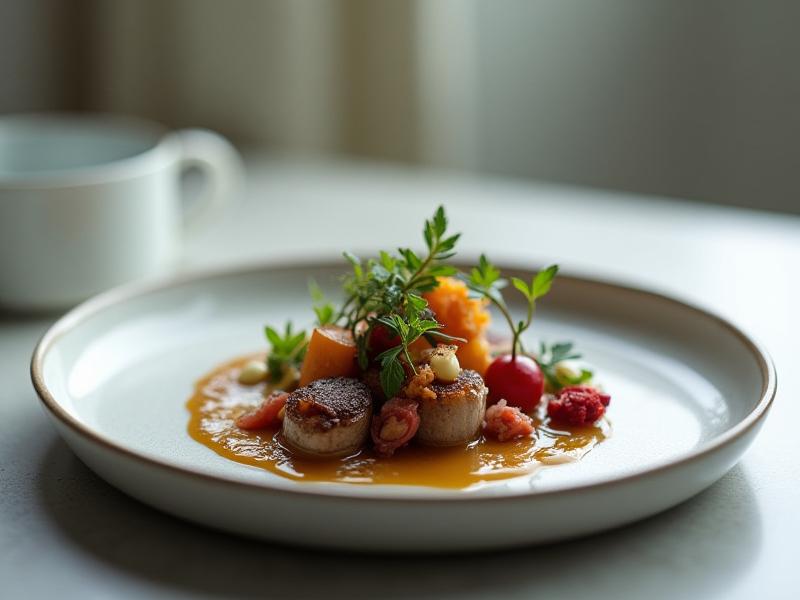 Vackert upplagd svensk maträtt